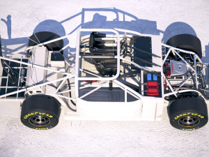 Toyota Camry Nascar 2018 Modello 3D