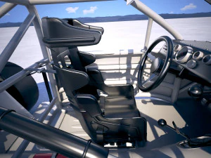 Toyota Camry Nascar 2018 3D Model