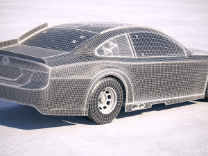 Toyota Camry Nascar 2018 Modello 3D