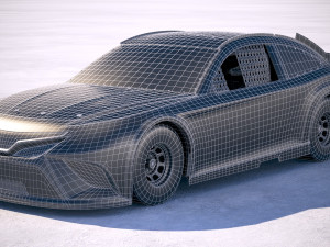Toyota Camry Nascar 2018 Modello 3D