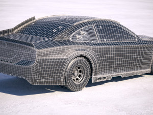 Toyota Camry Nascar 2018 Modello 3D