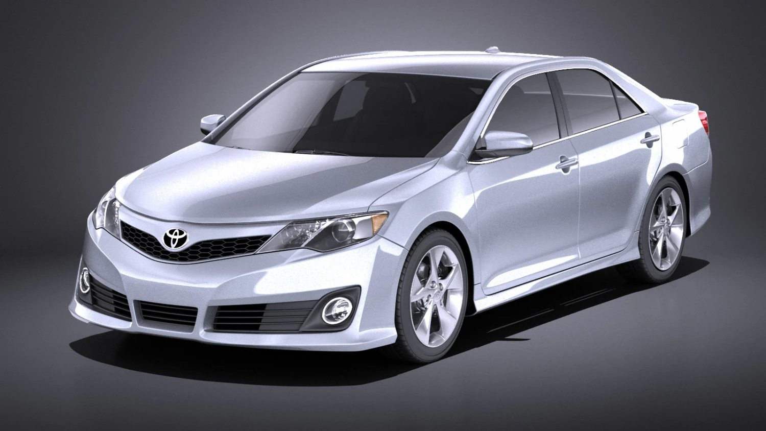 Toyota Camry SE 2013 USA vray 3D Model .c4d .max .obj .3ds .fbx .stl .blend 