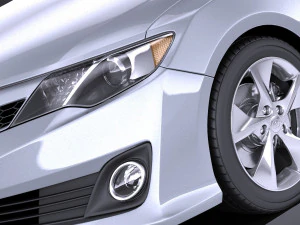 Toyota Camry SE 2013 USA vray 3D Model