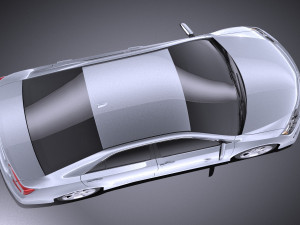 Toyota Camry SE 2013 USA vray 3D Model