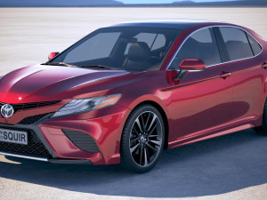 Toyota Camry SE 2018 3D Model