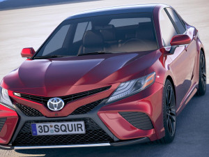 Toyota Camry SE 2018 Modelo 3D