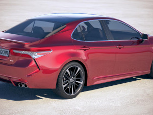 Toyota Camry SE 2018 Modelo 3D