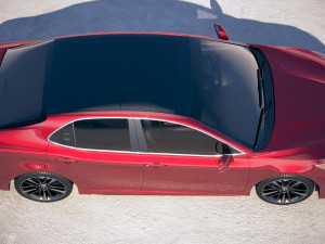 Toyota Camry SE 2018 Modelo 3D