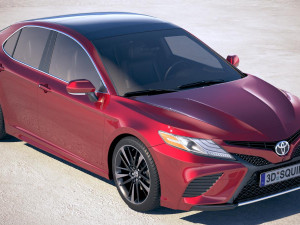 Toyota Camry SE 2018 Modelo 3D