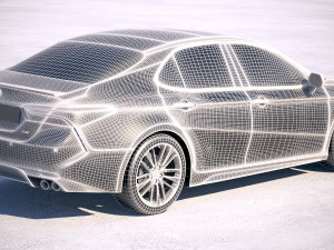 Toyota Camry SE 2018 Modelo 3D