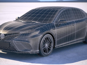 Toyota Camry SE 2018 Modelo 3D