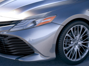 Toyota Camry SE Hybrid 2018 3D-Modell
