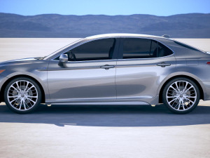 Toyota Camry SE Hybrid 2018 3D-Modell