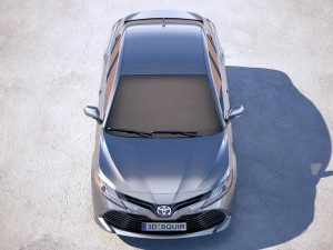 Toyota Camry SE Hybrid 2018 3D-Modell