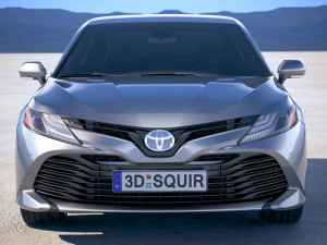 Toyota Camry SE Hybrid 2018 3D-Modell