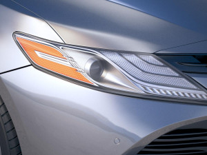 Toyota Camry SE Hybrid 2018 3D-Modell
