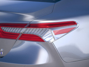 Toyota Camry SE Hybrid 2018 3D-Modell