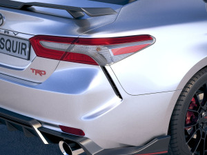 Toyota Camry TRD 2020 3D Model