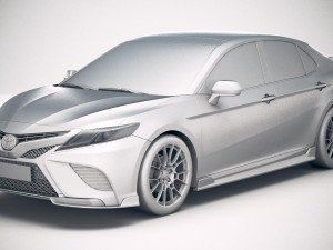 Toyota Camry TRD 2020 3D Model