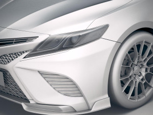 Toyota Camry TRD 2020 3D Model