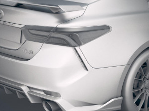 Toyota Camry TRD 2020 3D Model