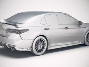 Toyota Camry TRD 2020 3D Model