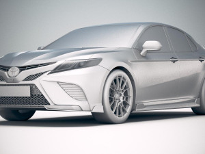 Toyota Camry TRD 2020 3D Model