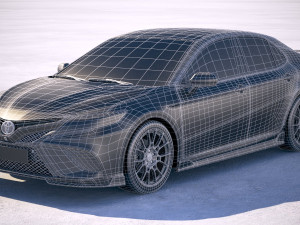Toyota Camry TRD 2020 3D Model