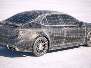 Toyota Camry TRD 2020 3D Model