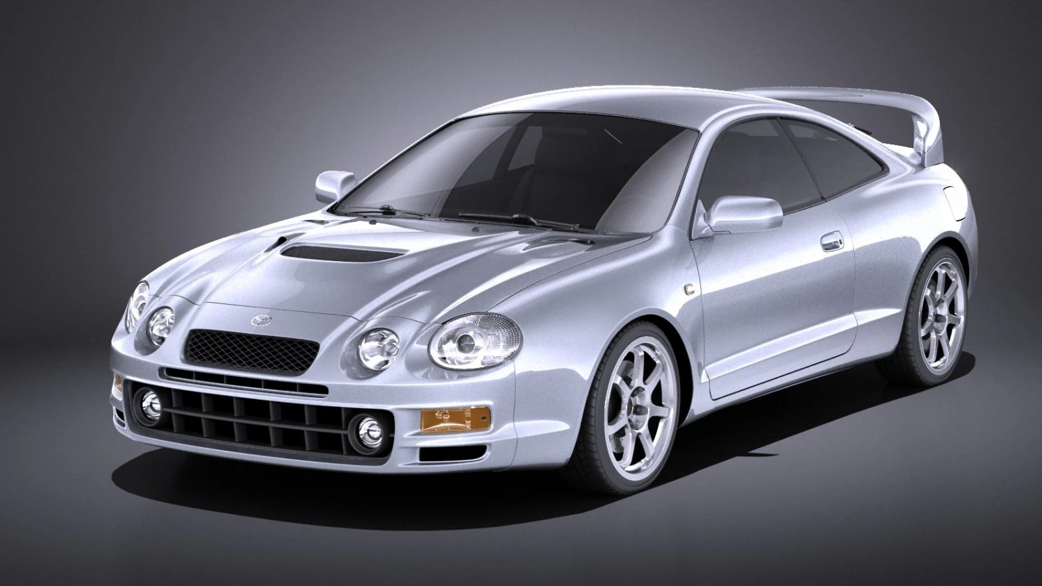 Toyota Celica GT-Four 1993-1999 vray 3D Model .c4d .max .obj .3ds .fbx .stl .blend