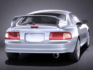 Toyota Celica GT-Four 1993-1999 vray 3D Model