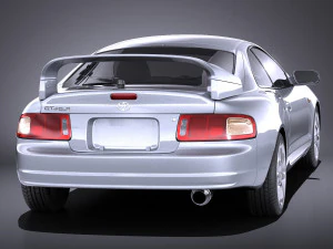 Toyota Celica GT-Four 1993-1999 vray 3D Model