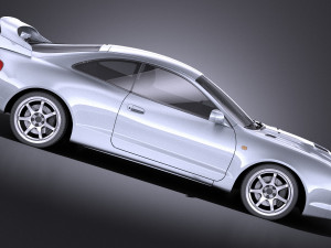 Toyota Celica GT-Four 1993-1999 vray 3D Model