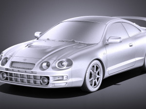 Toyota Celica GT-Four 1993-1999 vray 3D Model