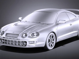 Toyota Celica GT-Four 1993-1999 vray 3D Model