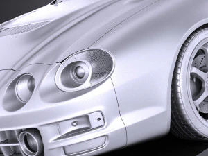 Toyota Celica GT-Four 1993-1999 vray 3D Model