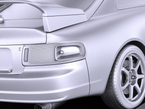 Toyota Celica GT-Four 1993-1999 vray 3D Model
