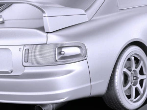 Toyota Celica GT-Four 1993-1999 vray 3D Model