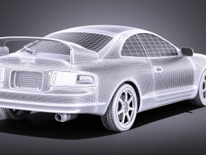 Toyota Celica GT-Four 1993-1999 vray 3D Model