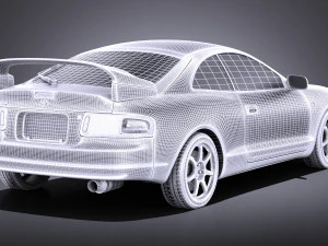 Toyota Celica GT-Four 1993-1999 vray 3D Model