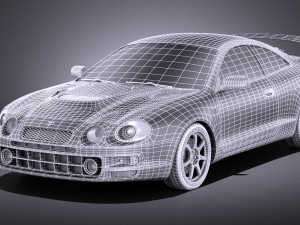 Toyota Celica GT-Four 1993-1999 vray 3D Model
