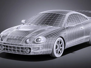 Toyota Celica GT-Four 1993-1999 vray 3D Model