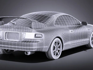 Toyota Celica GT-Four 1993-1999 vray 3D Model