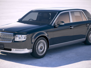 Toyota Century 2018 3D Model