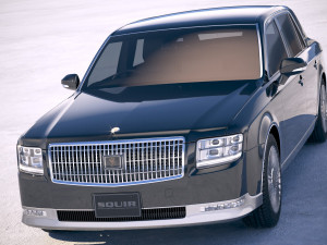Toyota Century 2018 Modelo 3D
