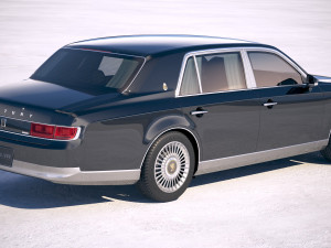 Toyota Century 2018 Modelo 3D
