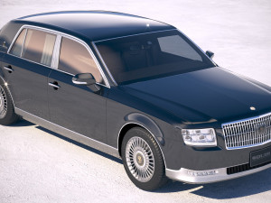 Toyota Century 2018 Modelo 3D