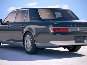 Toyota Century 2018 3D Model