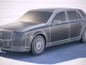Toyota Century 2018 3D Model