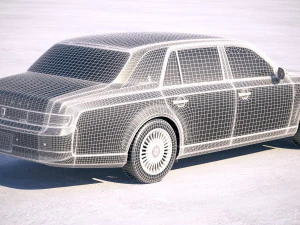 Toyota Century 2018 3D Model